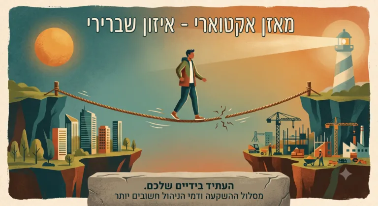 האם מאזן אקטוארי רלוונטי כשבוחרים קרן פנסיה?